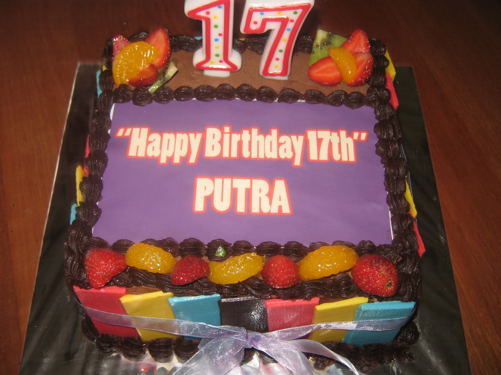 Gitami Cakes & Cake Ulang Tahun Hias Coklat "Putra"