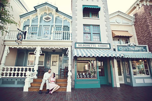 Day After Wedding Photo Shoot at Disneyland Day After Wedding Photo Shoot at Disneyland