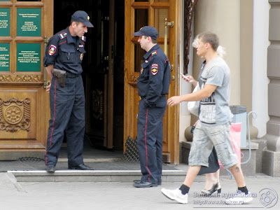 Полицейские в Казани на Универсиаду 2013