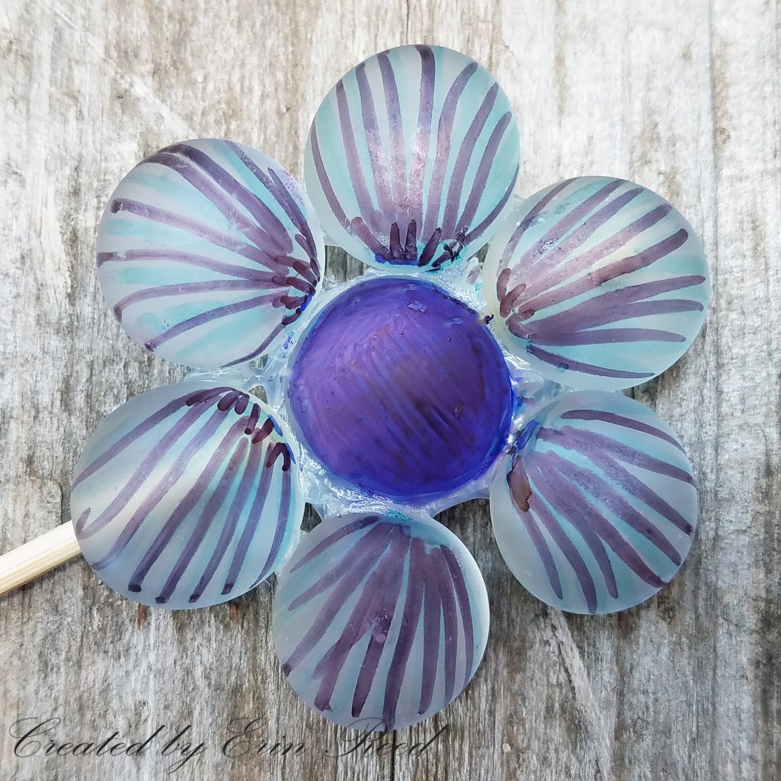 Erin Reed Makes DIY Colorful Glass Bead Flowers