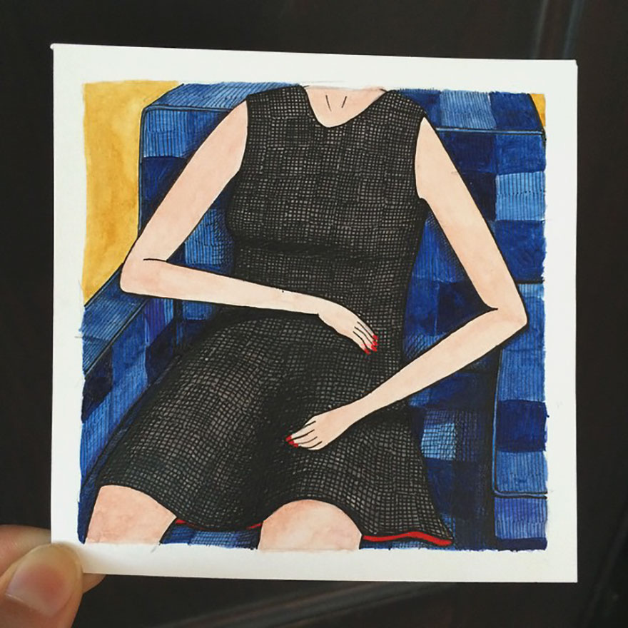 25 Realistic Drawings Of A Woman's Life