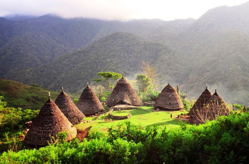 Rumah Adat Mbaru Niang Wae Rebo Flores - Arsitur Studio