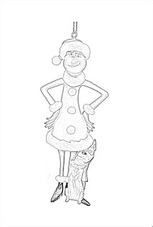 Christmas Tree Ornaments coloring pages holiday.filminspector.com