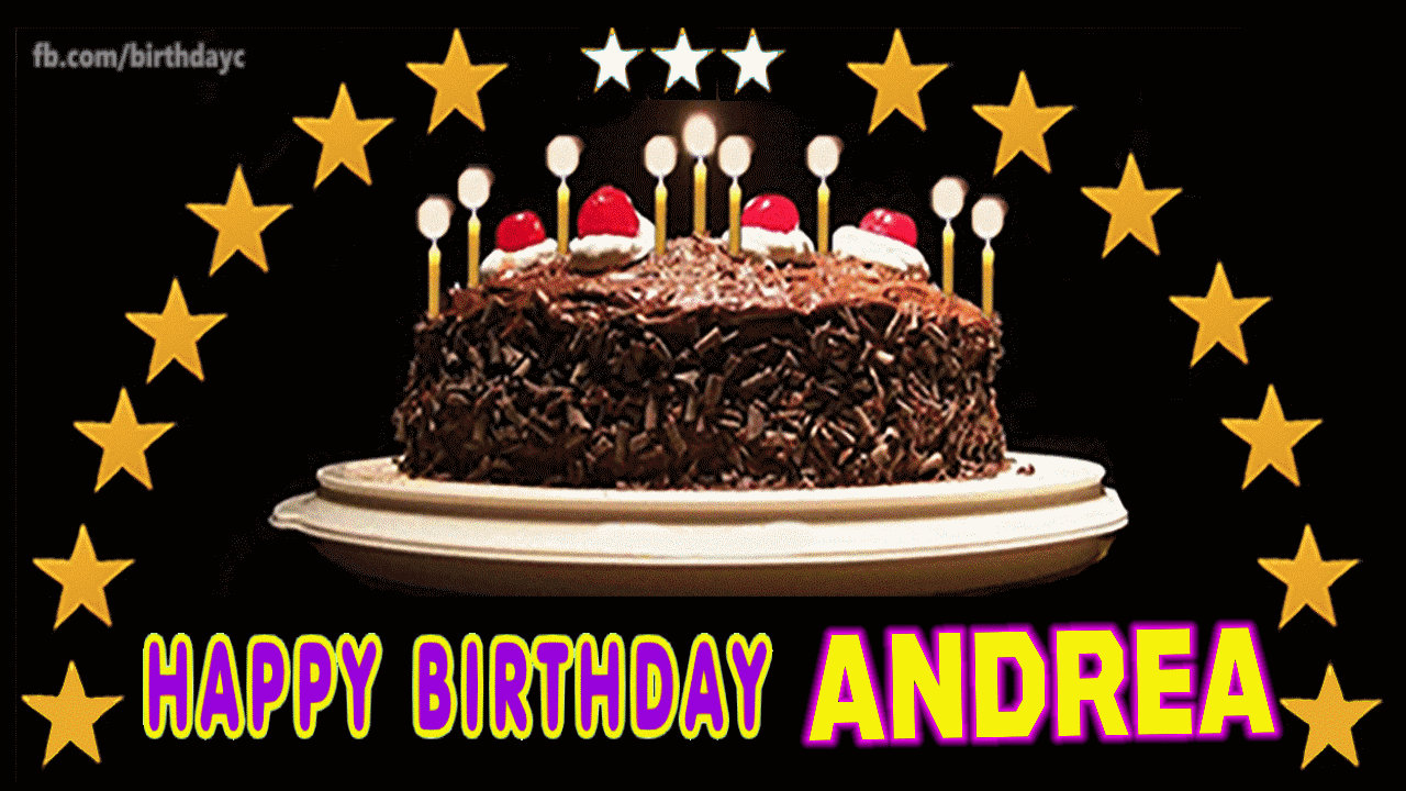 Happy Birthday ANDREA images gif jpg (1280x720)