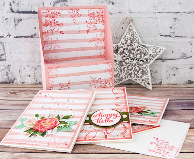 Box Of Pretty Cards for Any Occasion made using Stampin' Up! UK Supplies for National Stationery Week #NatStatWeek