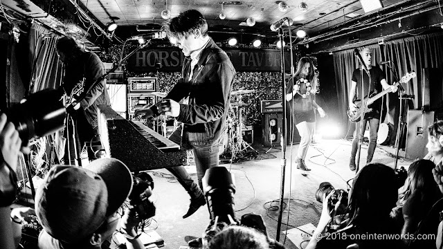 July Talk at The Legendary Horseshoe Tavern on May 10, 2018 for CMW Canadian Music Week Photo by John Ordean at One In Ten Words oneintenwords.com toronto indie alternative live music blog concert photography pictures photos