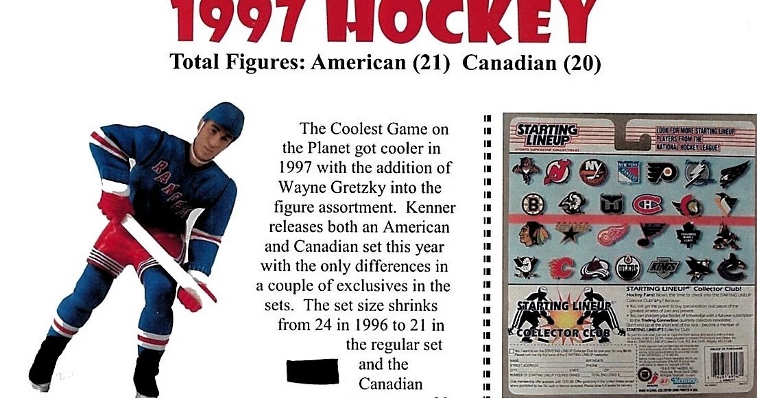Kennerstartinglineup 1997 Starting Lineup Hockey Archive Pictures