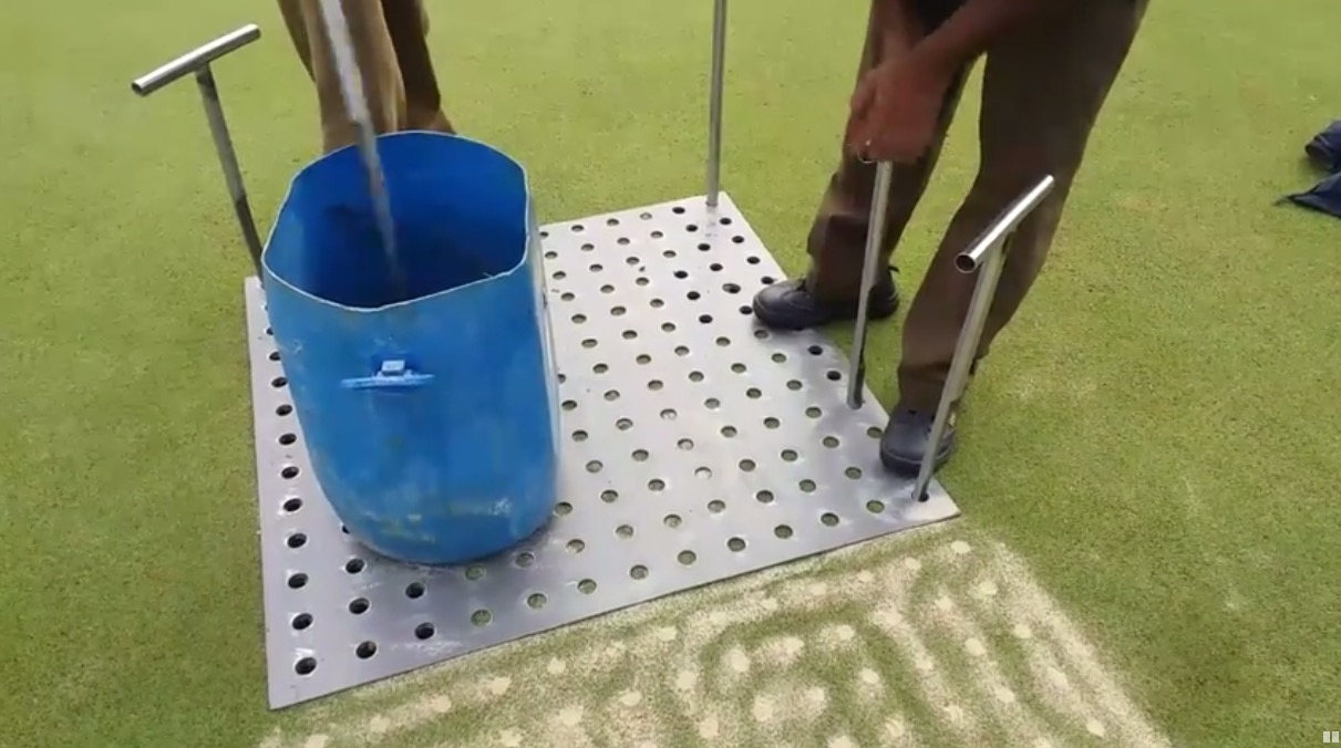 Highlands Country Club Agronomy Manual Aeration of Greens in India