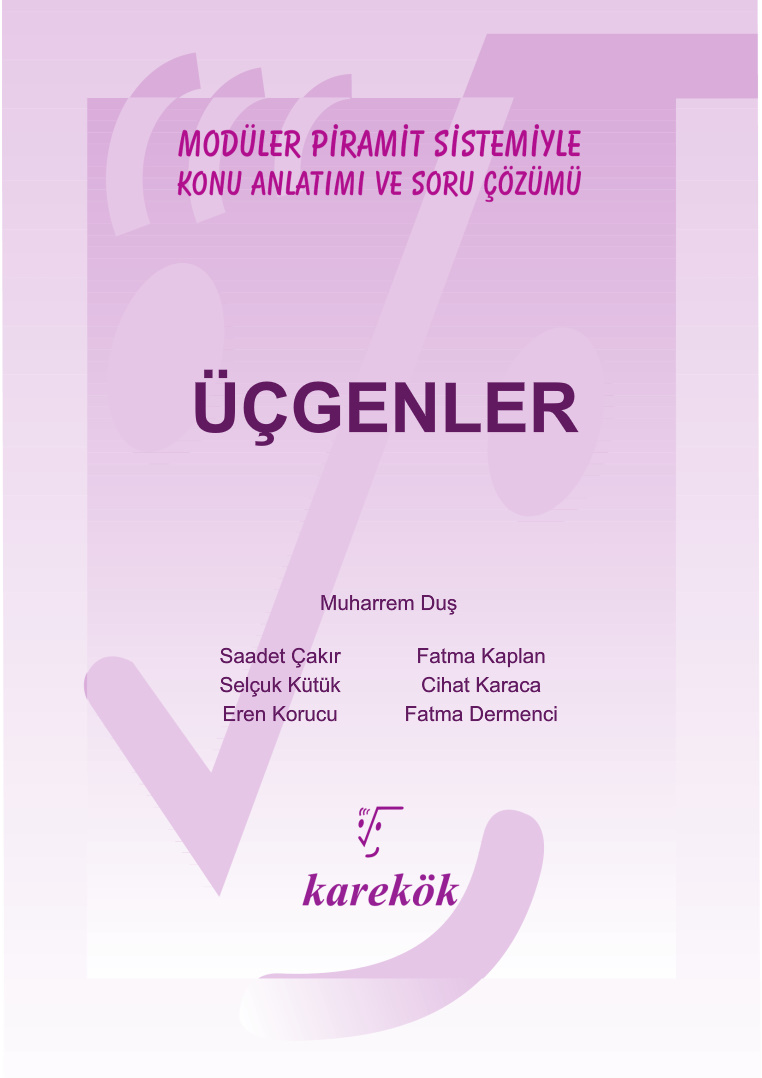 Karekök MPS Üçgenler Soru Bankası PDF