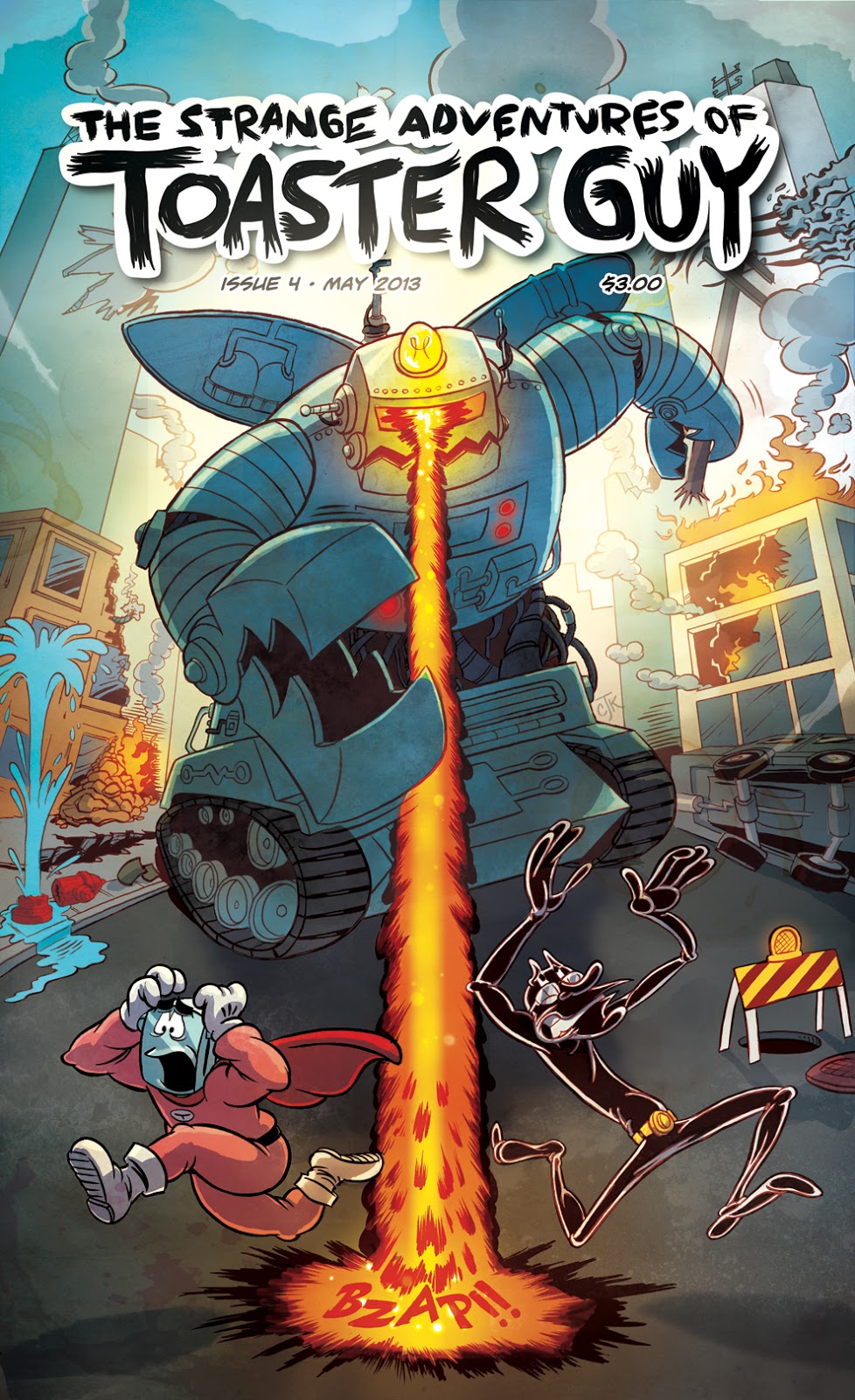 The Strange Adventures of Toaster Guy March 2013