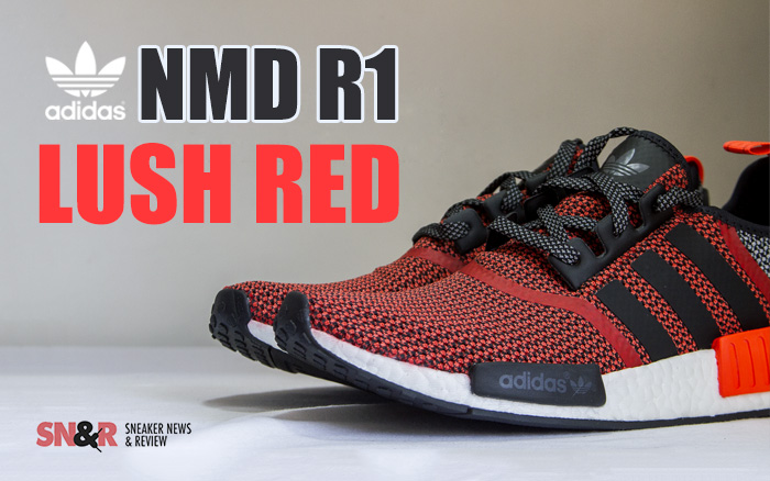 adidas nmd lush red