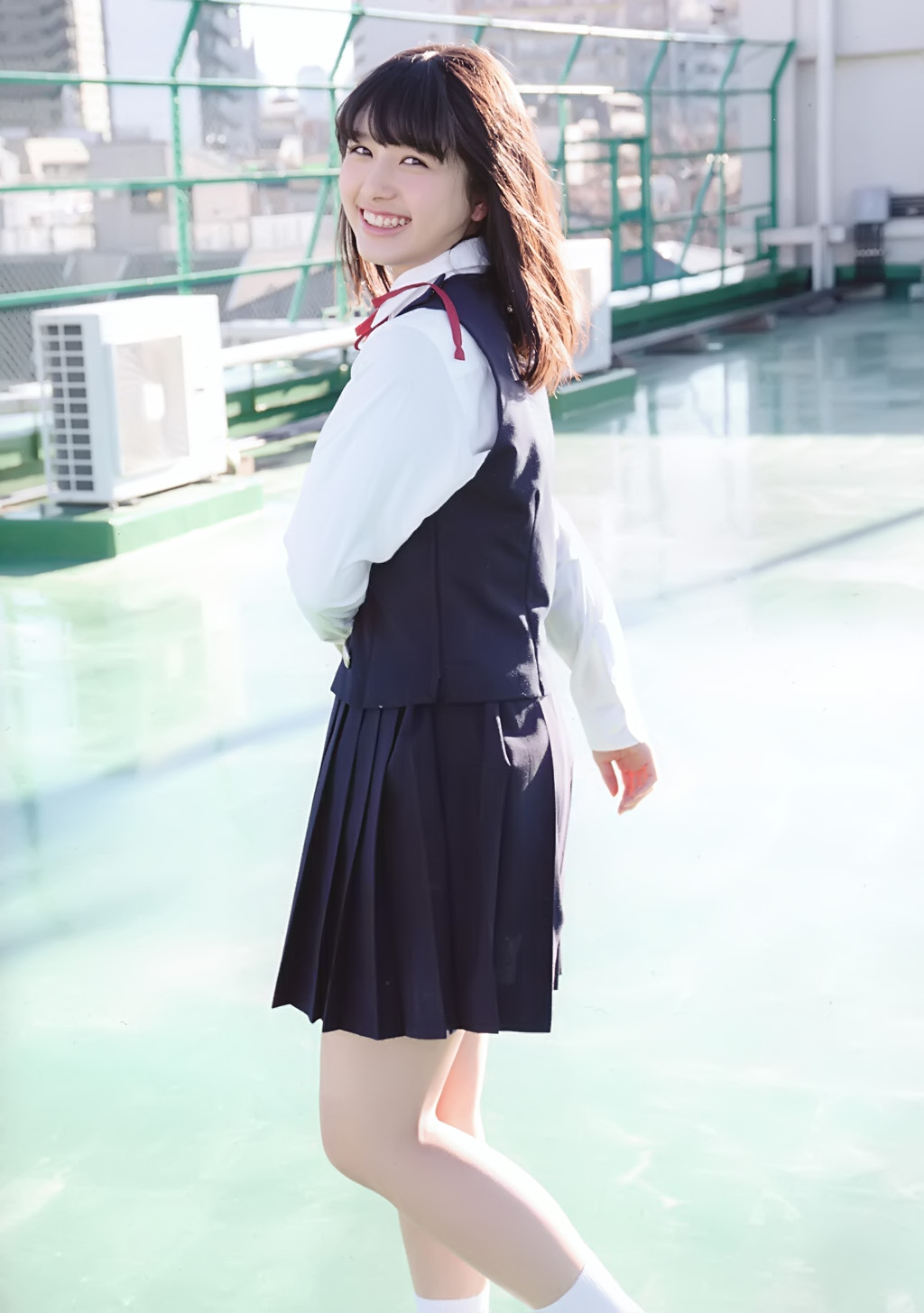 Owada Nana 大和田南那 AKB48, PhotoBook 写真集 Graduation 中学卒業 2015 Gravure