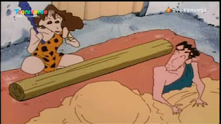 원시시대 버전 짱구는 못말려 | 인스티즈