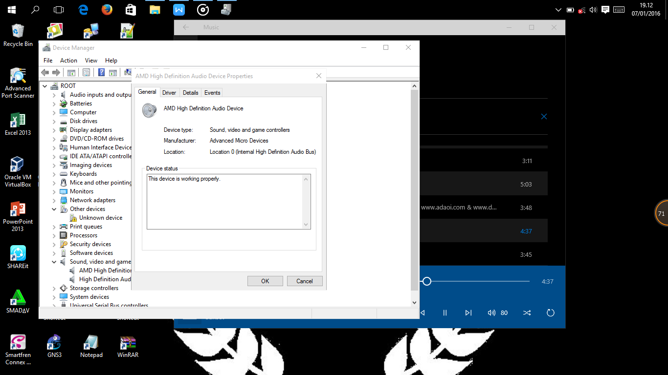 Cara Mengatasi Speaker yang tidak berfungsi di win 8.1 SkyBlues2