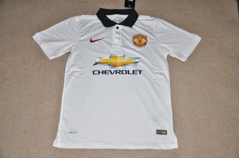 Kedai 1 Jersi: Jersi Manchester United Away kit 2014/2015 player issue