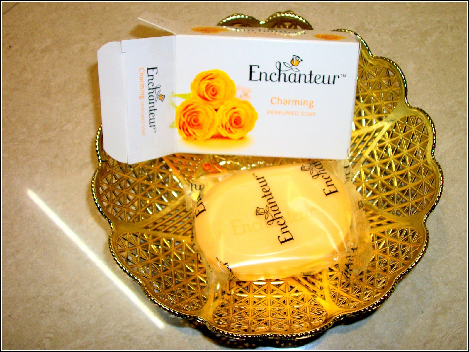 to BeautyAndTheCode Blog Page !! Enchanteur Perfumed Soap