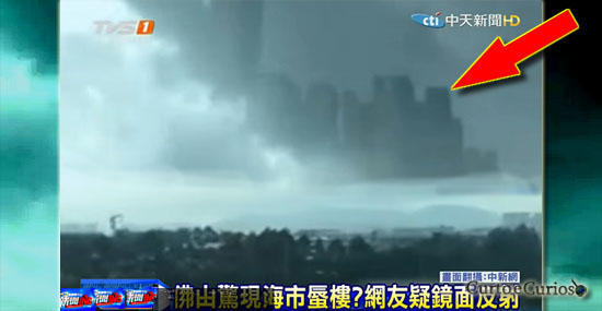 Cidade flutuante no céu apavora chineses - existe uma explicação?