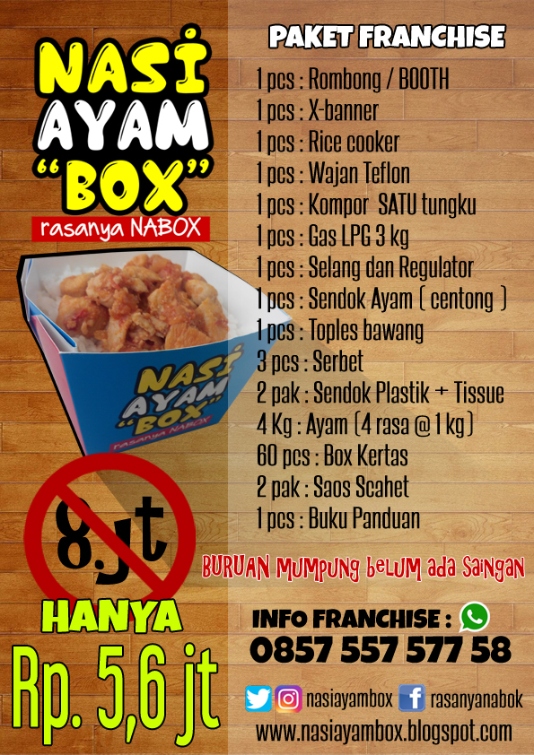 Buruan Franchise Nasi Ayam Box