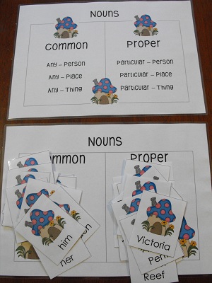 The Paper Maid: Common and Proper Nouns