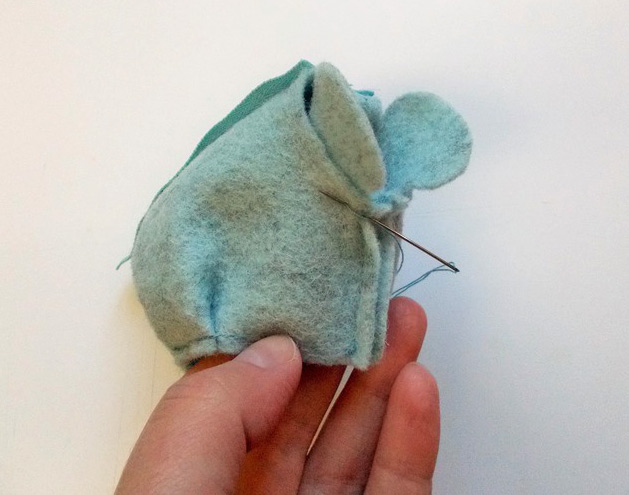 How to Sew Purse "Elephant". Photo Sewing Tutorial. 
