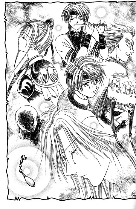 Wallpaper Fushigi Yuugi Sanbou Den Tomo And Seiryuu Centric Summary For iPhone Free