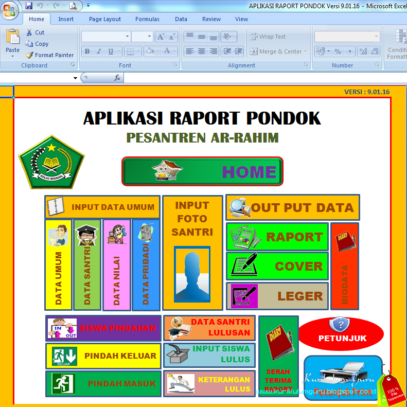 Download Aplikasi Raport Pondok Pesantren Gratis