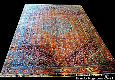 Brandon Oriental Rugs - Persian Zanjan Rug 