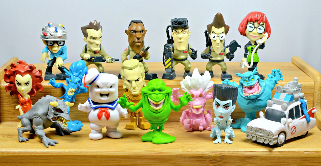 ghostbusters mini figures