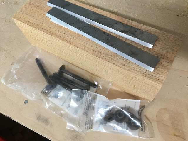 The Project Lady - $9 Homemade Jig for Sharpening Jointer Knives