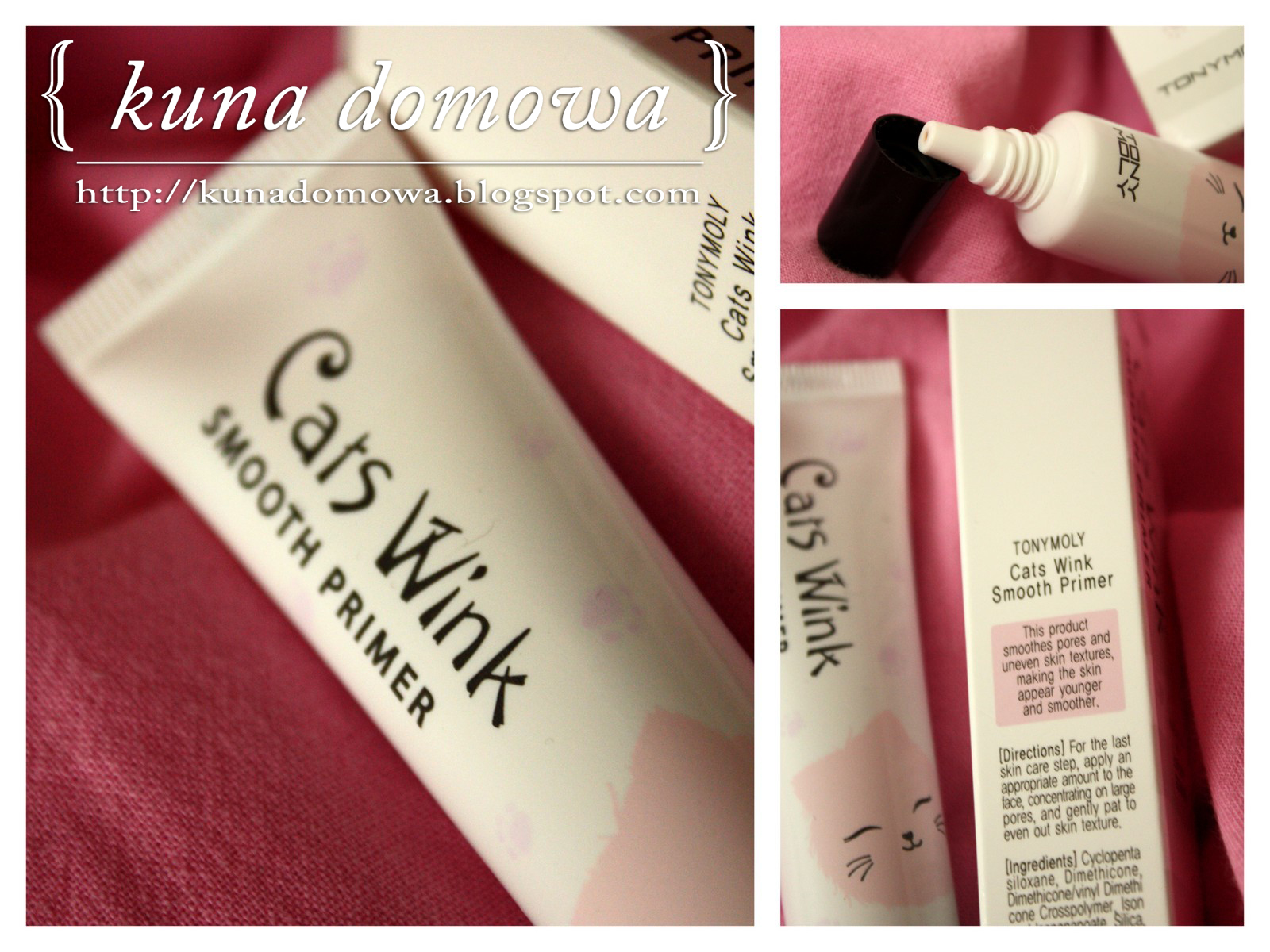 Kuna Domowa { Koreańskie Słodkości } TONYMOLY Cats Wink Smooth Primer