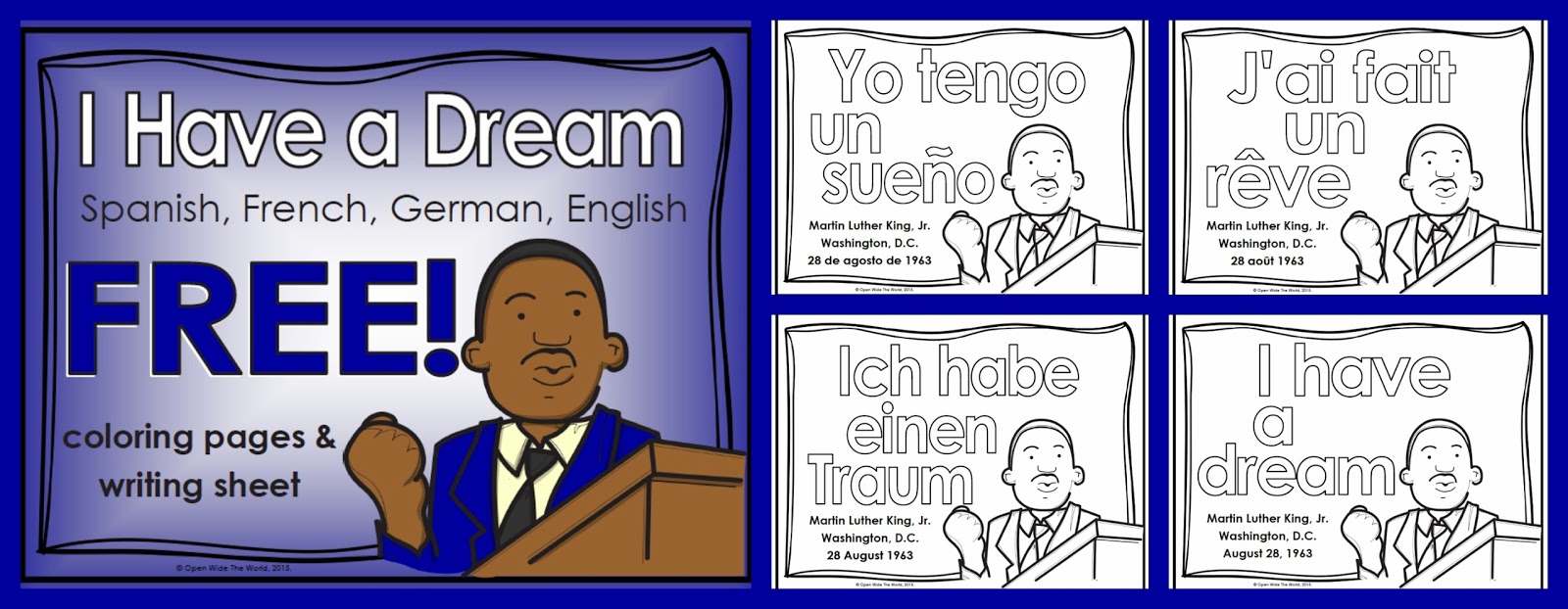 Martin Luther King Coloring Pages Martin Luther King Coloring Pages Jr Color By Number Printable