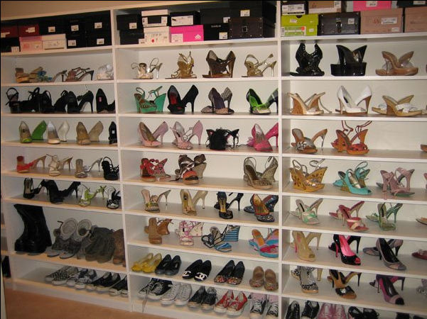 Celebrity Shoe Closets Celebrity Gossip Site Celebrity Fashion