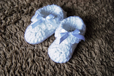 easy quick baby booties pattern
