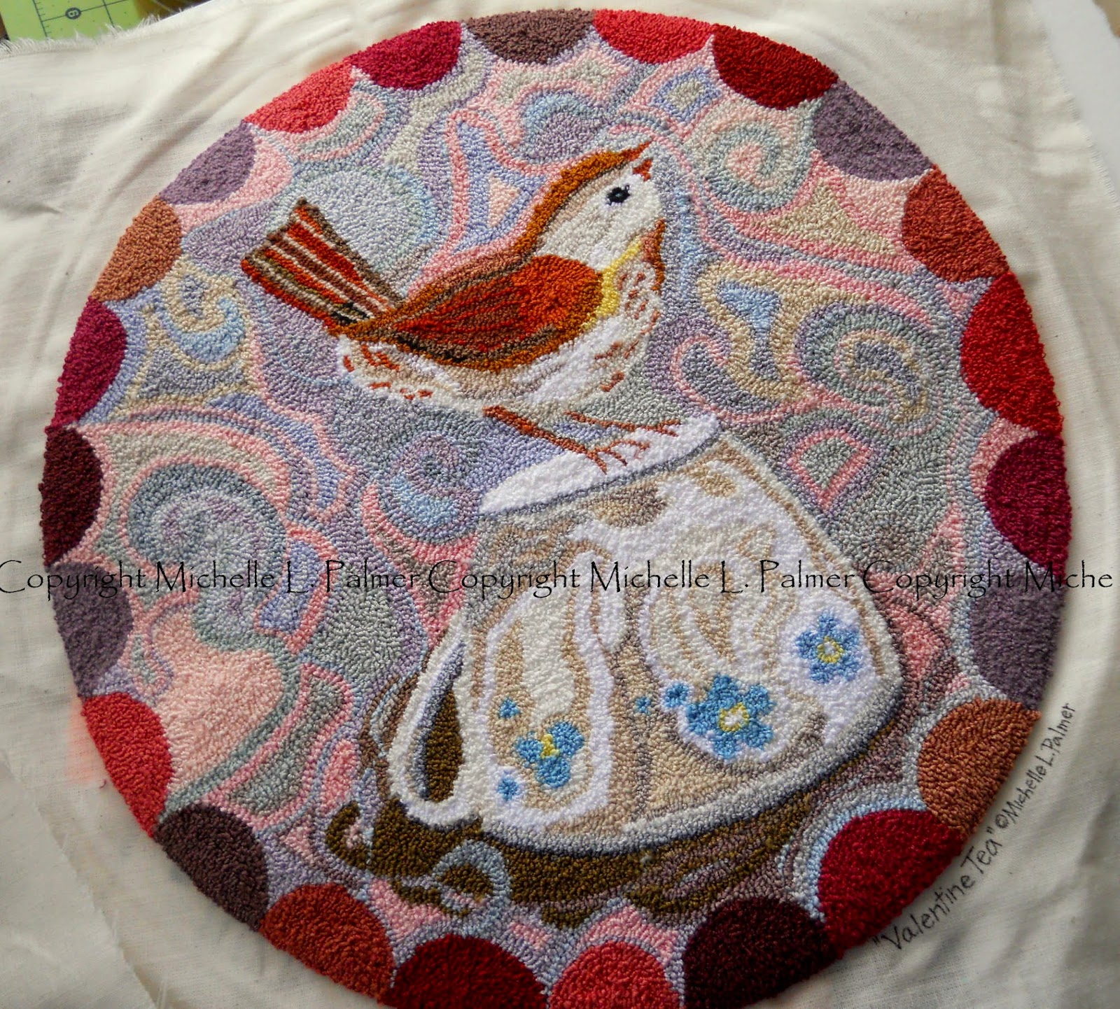 Michelle Palmer Punch needle projects