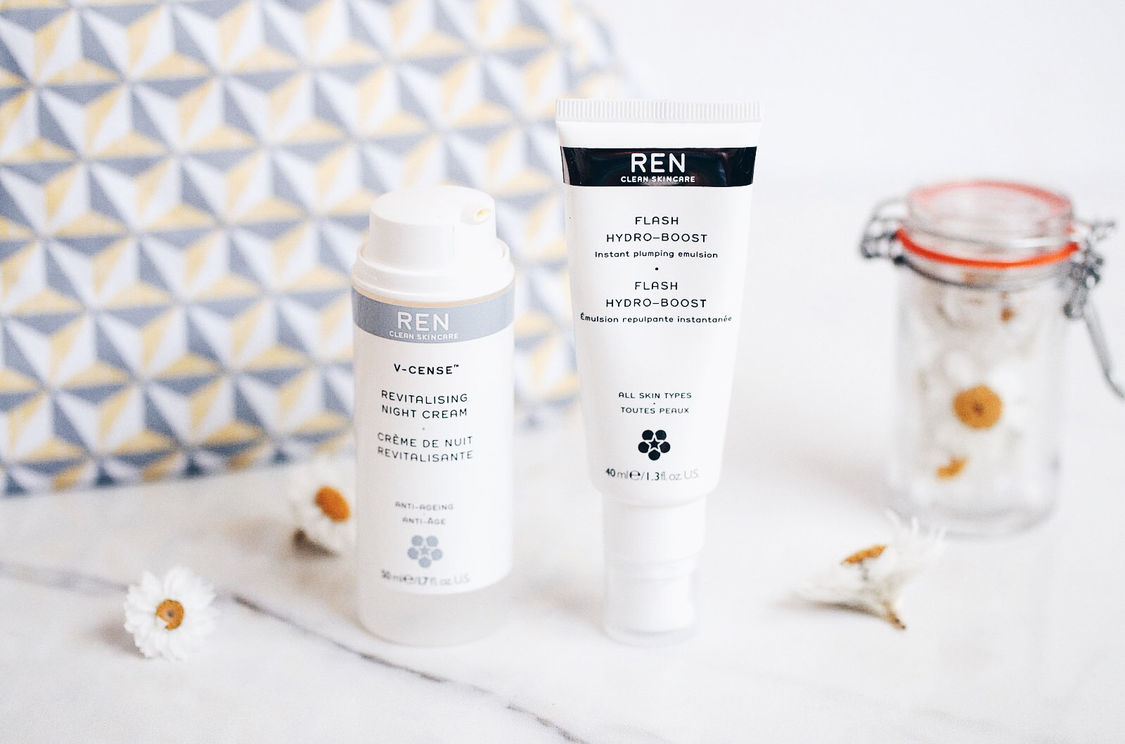 ren v cense creme revitalisante nuit flash hydra boost emulsion repulpante avis test