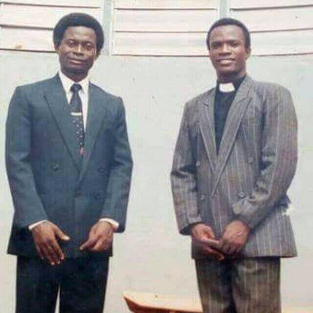 Apostle Prof. Opoku Onyinah (Left) and Apostle Dr Michael Ntumy (Right)