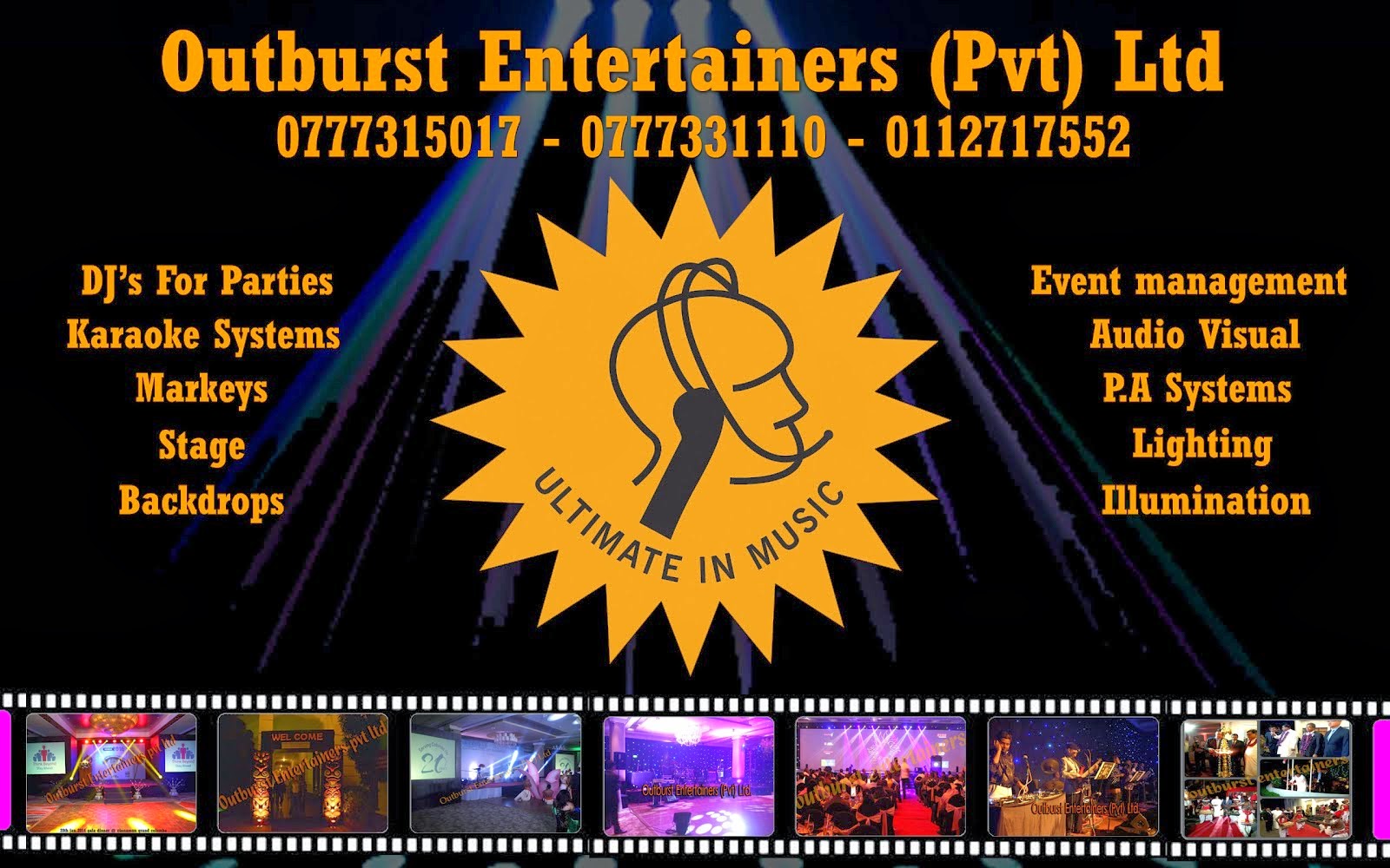 Outburst Entertainers (Pvt) Ltd.