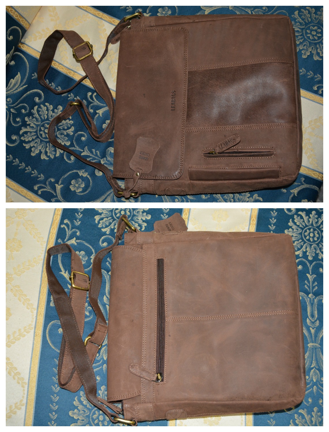 La Creatività di Anna!!! Messenger bag New York Leabags