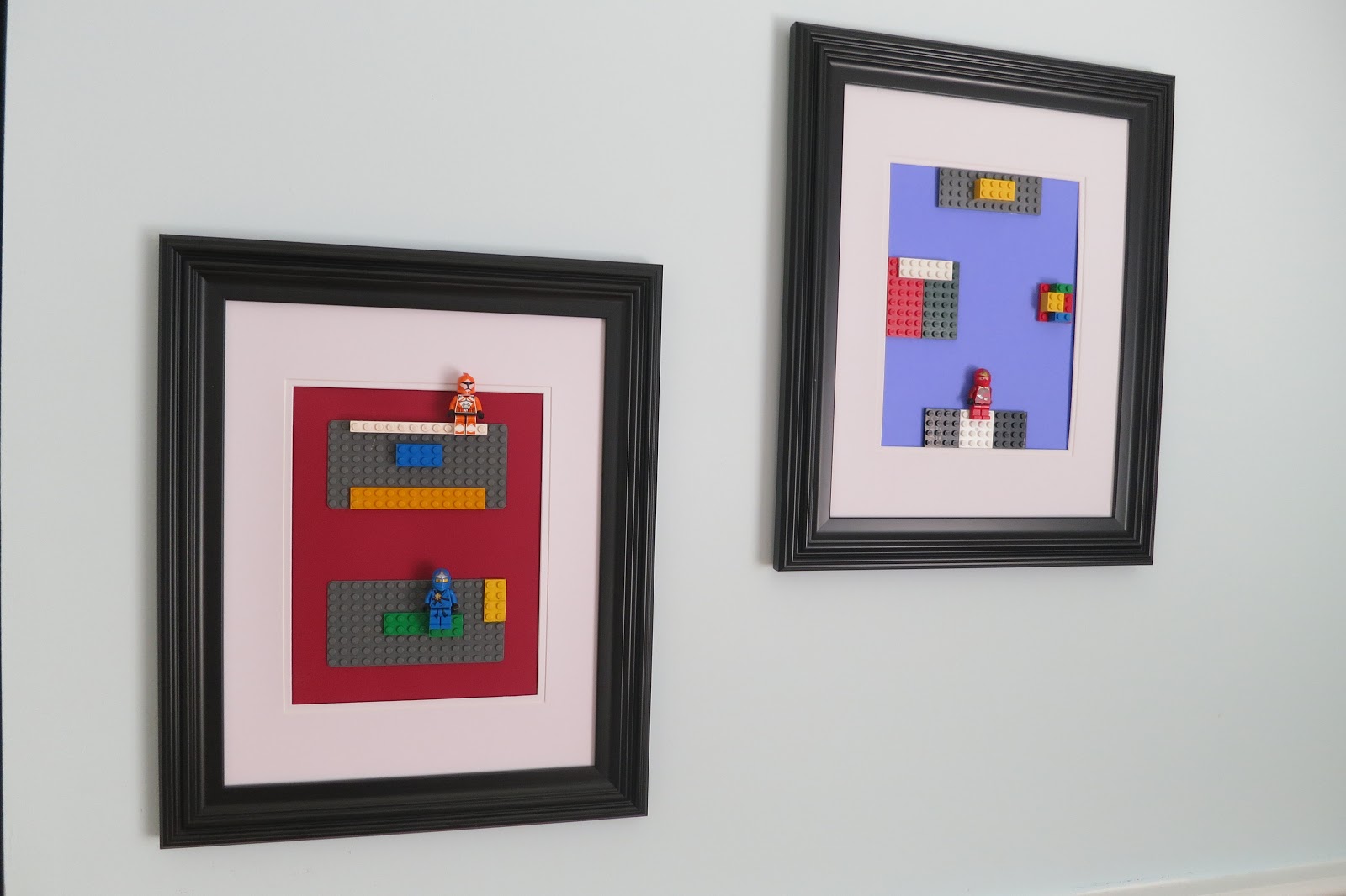 SimplyIced Party Details Lego Wall Art
