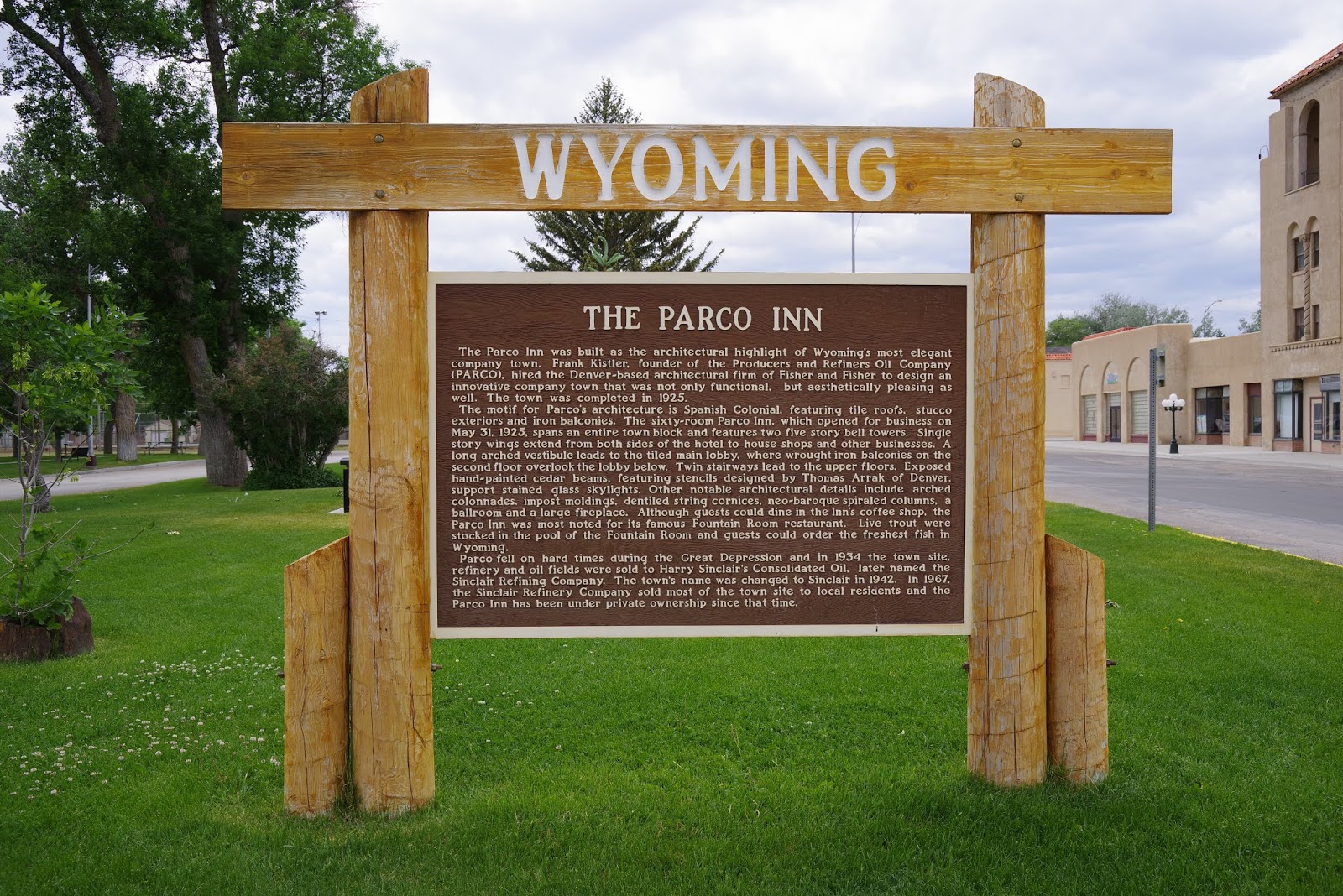 Railhead Holscher's Hub Echos of Parco. Sinclair Wyoming.