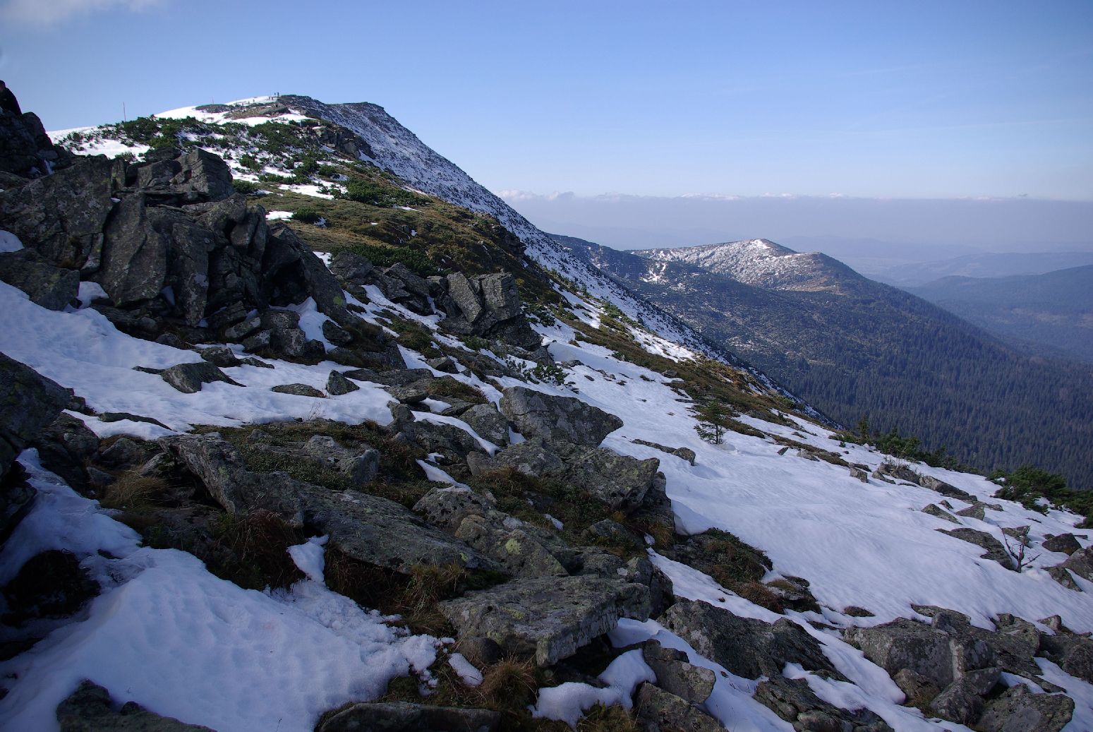 moja fotografia: Babia Góra zima...