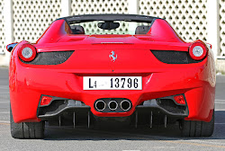 ferrari 458 spider rear harris drive idiot chris autoblog cars
