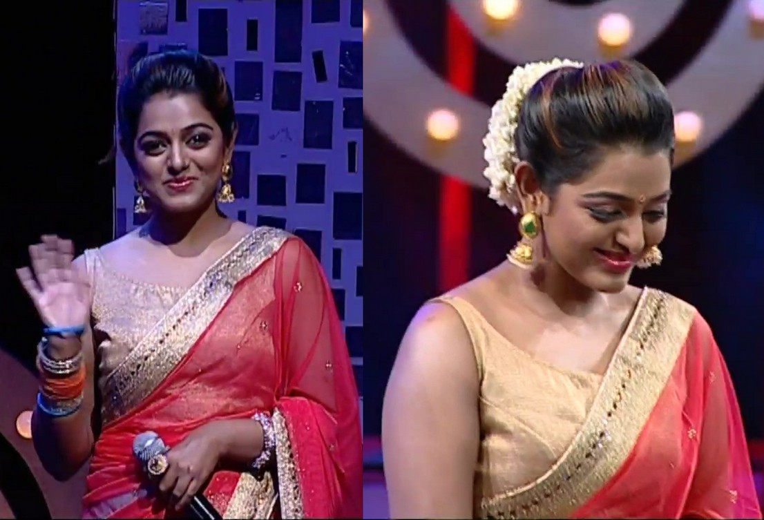 Malayalam Anchor Meera Navel