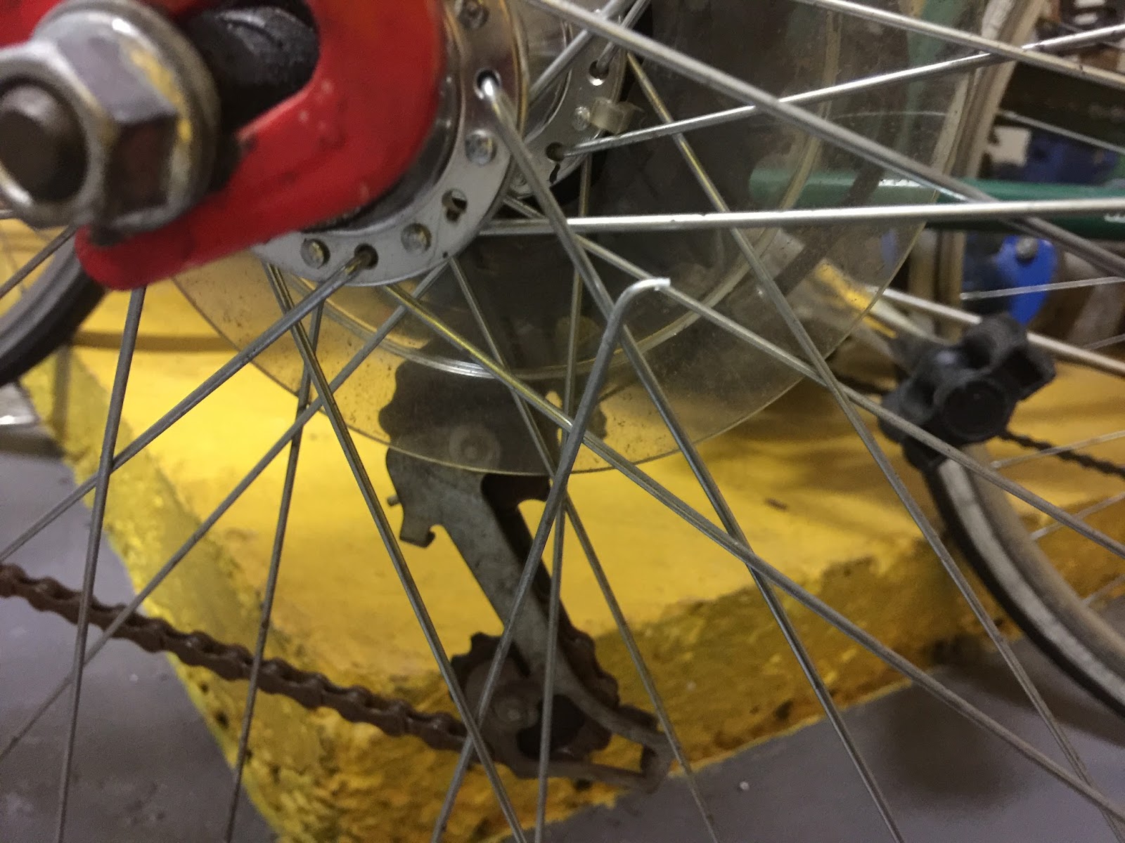 Forwendings Converting a freewheel to a freehub