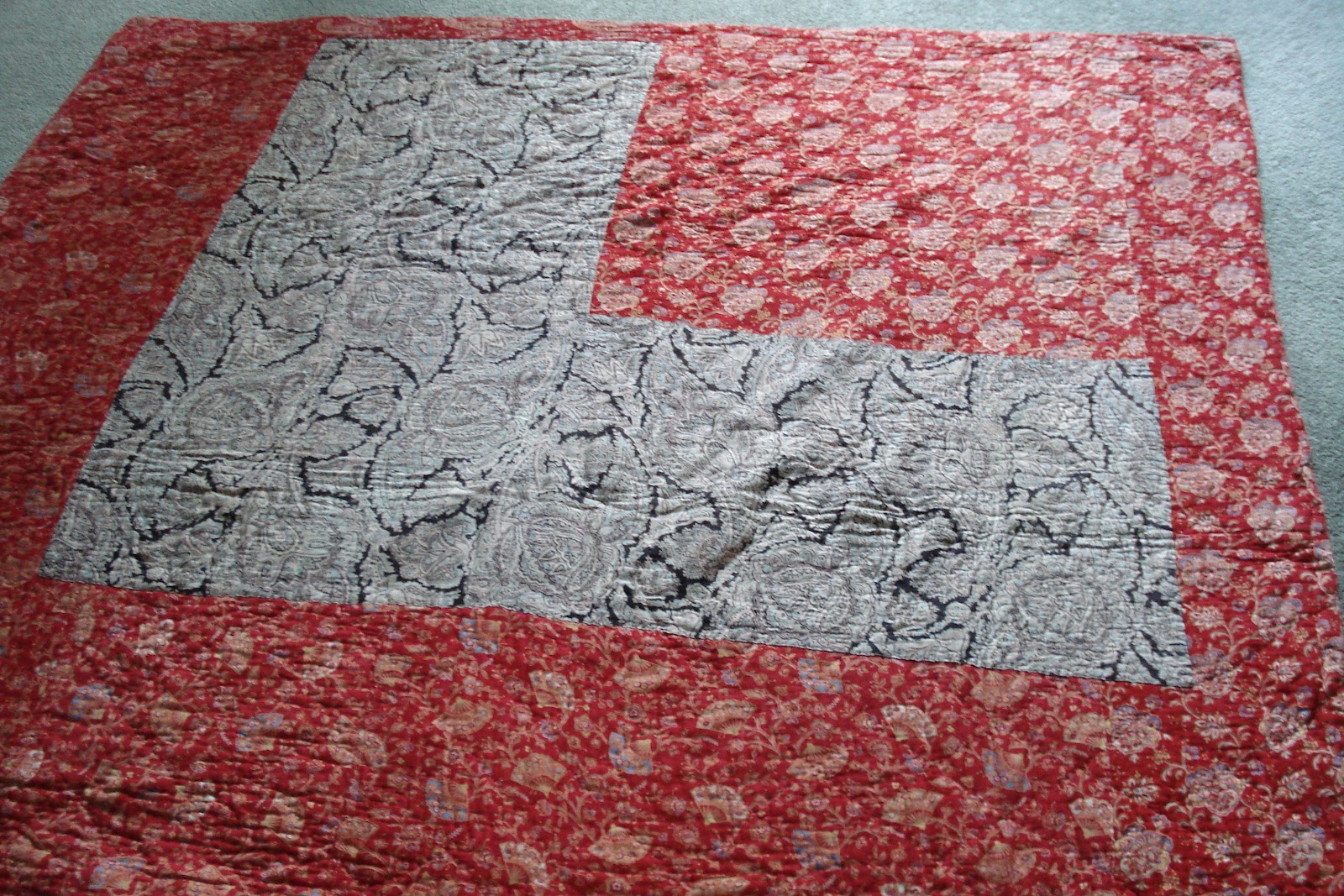 Welsh Quilts Paisley Quilt from Devon