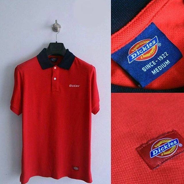 T- SHIRT DICKIES RED NAVY E.1 - 180.000,- - THE COLOUR OF INDONESIA