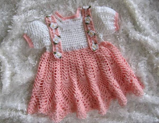 10 diseños de vestidos tejidos al crochet para niñas - Reflejos Femeninos  Revista para la mujer