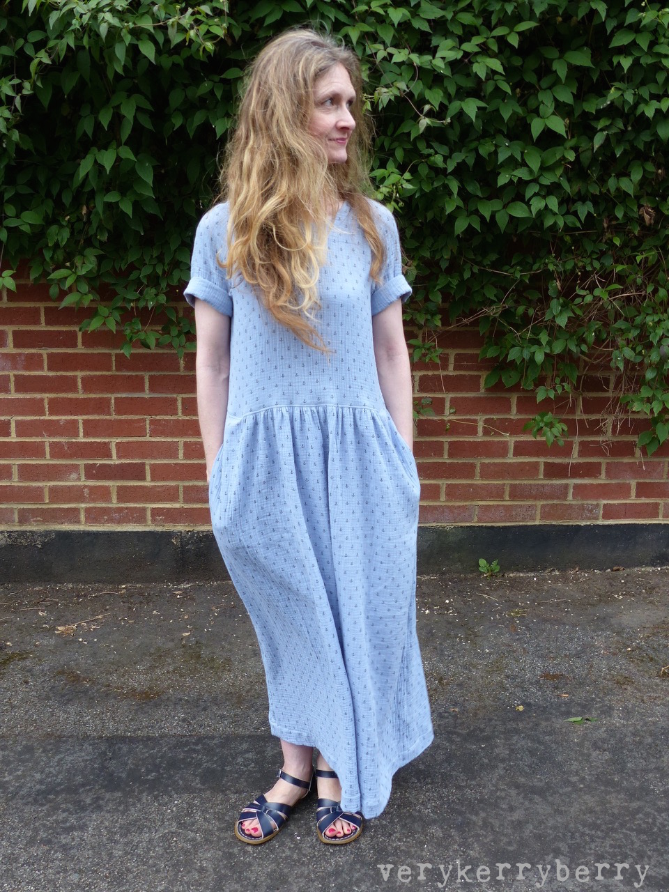 verykerryberry: The Gathered Dress Hack: Maxi Version