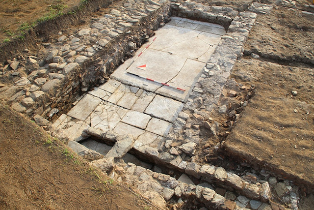 Two Roman villas unearthed at Luni archaeological site in Liguria, northern Italy Two Roman villas unearthed at Luni archaeological site in Liguria, northern Italy