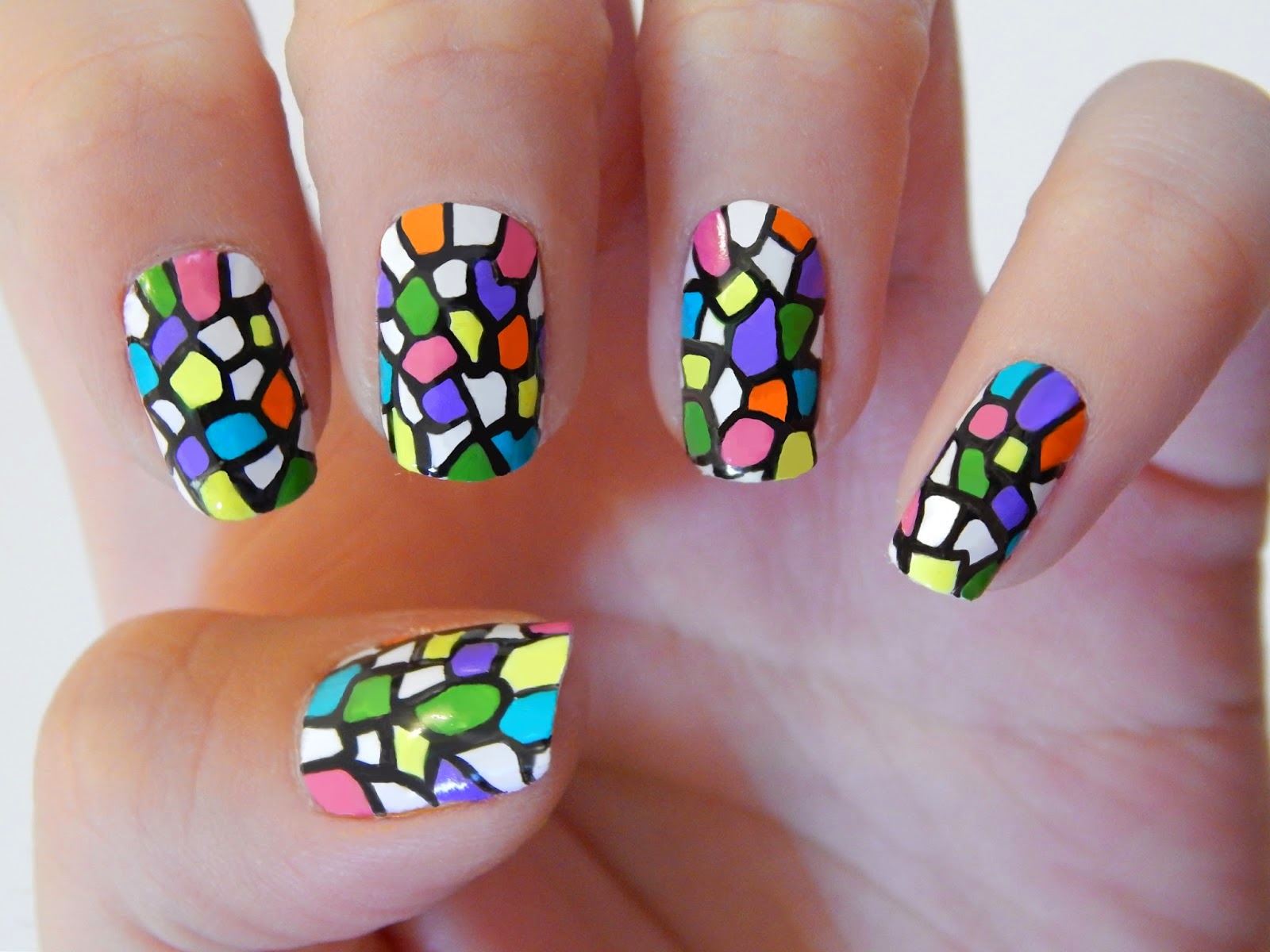 Diseños de uñas, Uñas acrilicas